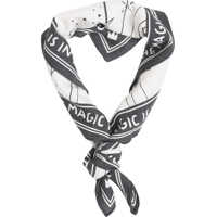 Esarfe Linen foulard with print Femei
