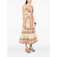 Rochii ZIMMERMANN Dama - Rochii ZIMMERMANN Zimmermann Maxine Plunge Maxi Dress MULTICOLOR Femei (BM 17559096) - B-mall.ro