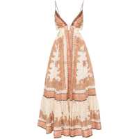 Rochii Zimmermann 'Maxine Plunge Maxi' Dress Femei