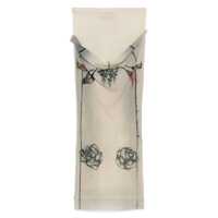 Fuste Jean Paul Gaultier Mesh Skirt Double Layer Printed "Tattoo Rose & Bird" Clothing Femei