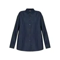 Camasi Dries Van Noten Casio Denim 1553 Shirt Clothing Femei