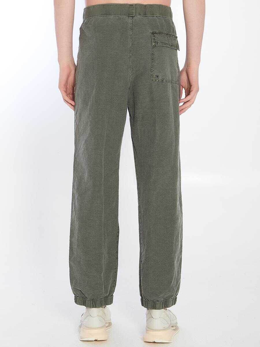 Pantaloni James Perse Flight Pants GREEN Barbati (BM 17560188) 4