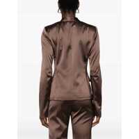 Geci Patrizia Pepe Dama - Geci Patrizia Pepe Patrizia Pepe Jacket BROWN Femei (BM 17560314) - B-mall.ro