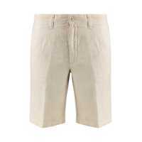 Pantaloni 120% Lino Linen Bermuda-Shorts Barbati