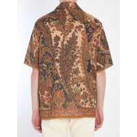 Camasi Valentino Garavani pentru Barbati - Camasi Valentino Garavani Patterned Shirt Beige Barbati (BM 17560512) - B-mall.ro