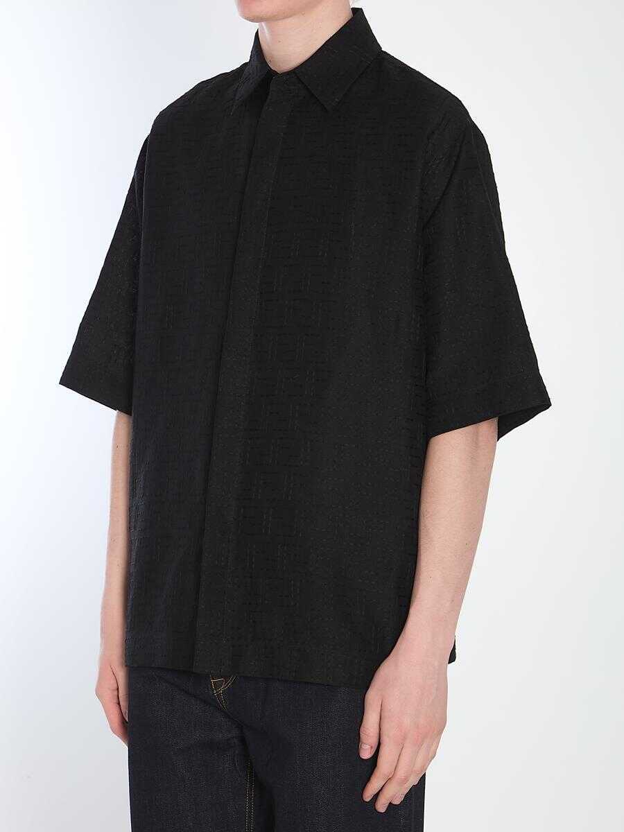 Camasi Fendi Ff Shirt Black Barbati (BM 17560521) 2