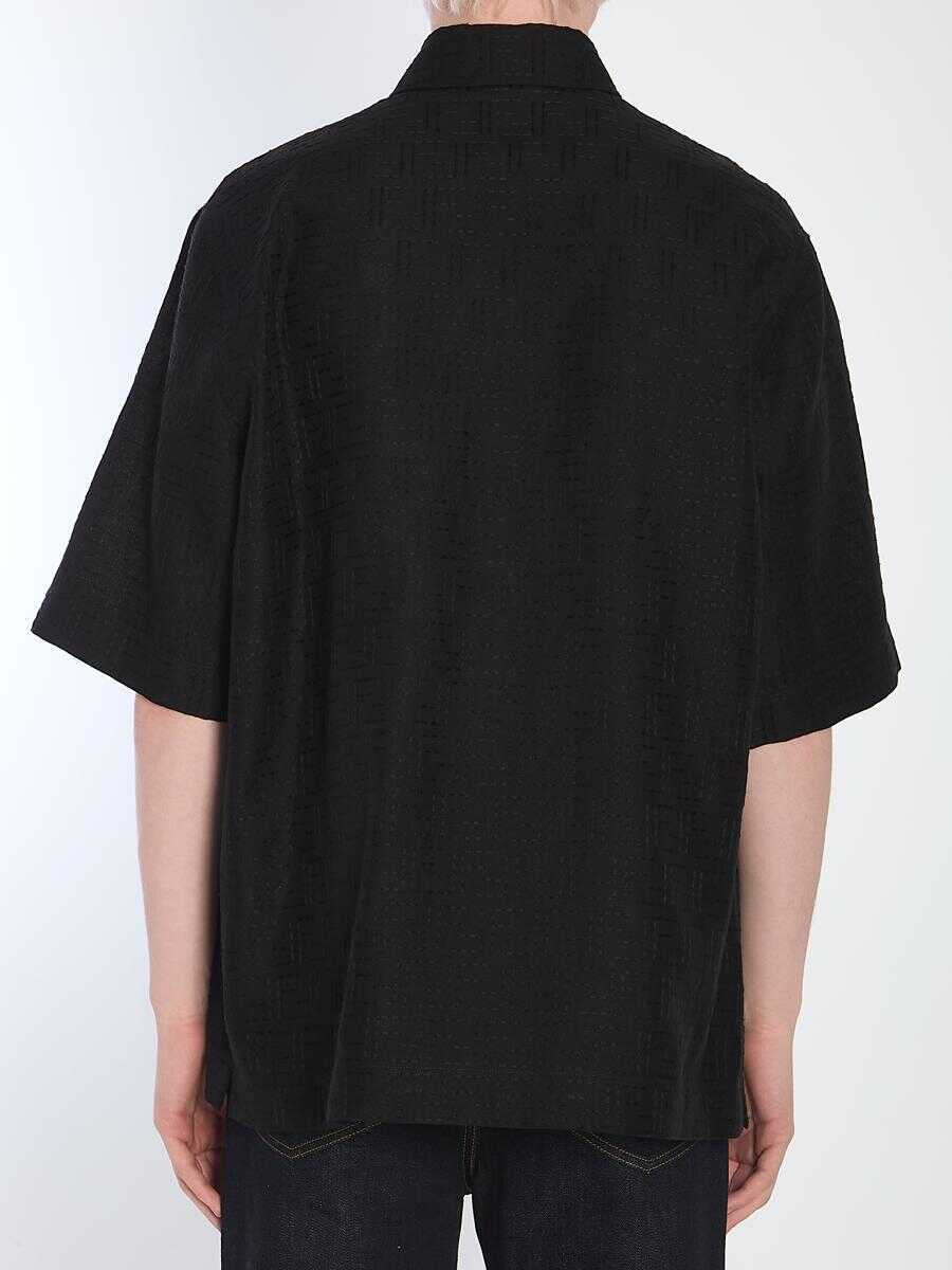 Camasi Fendi Ff Shirt Black Barbati (BM 17560521) 4