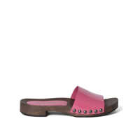 Sandale Miu Miu Patent Leather Clogs Femei