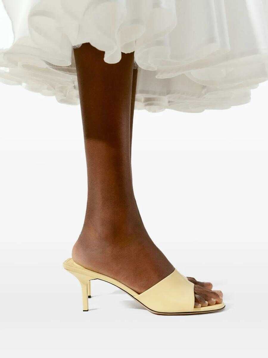 Pantofi cu toc JACQUEMUS Jacquemus Les Cubisto Mules Yellow Femei (BM 17562102) 5