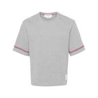 Tricouri Thom Browne Rwb Stripe T-Shirt Barbati