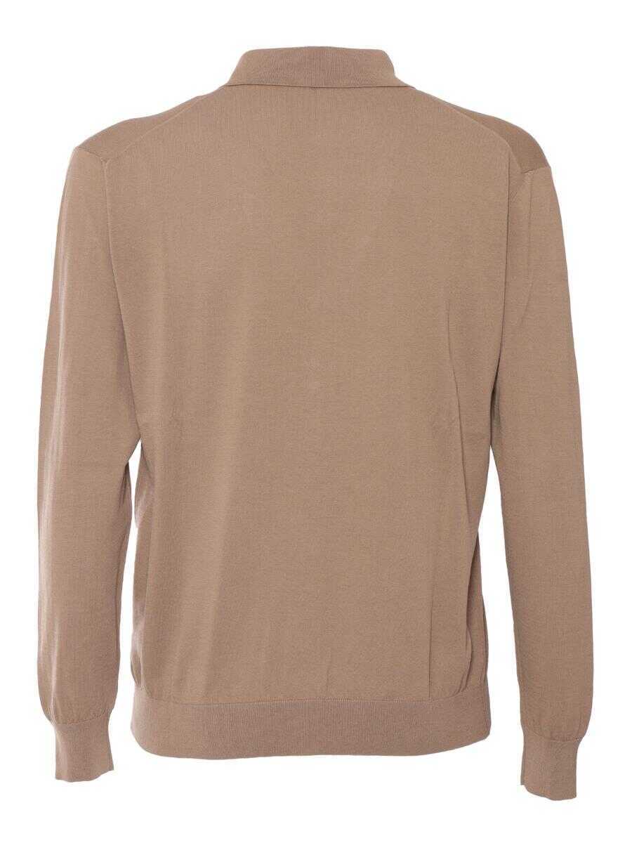 Cardigane SETTE FILI CASHMERE Sette Fili Cashmere Cardigan BROWN Barbati (BM 17562174) 2