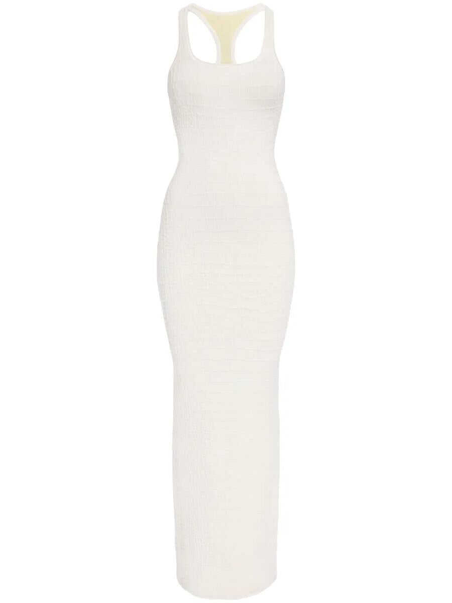 Rochii JACQUEMUS Jacquemus The Scala Long Dress WHITE Femei (BM 17562192) 1