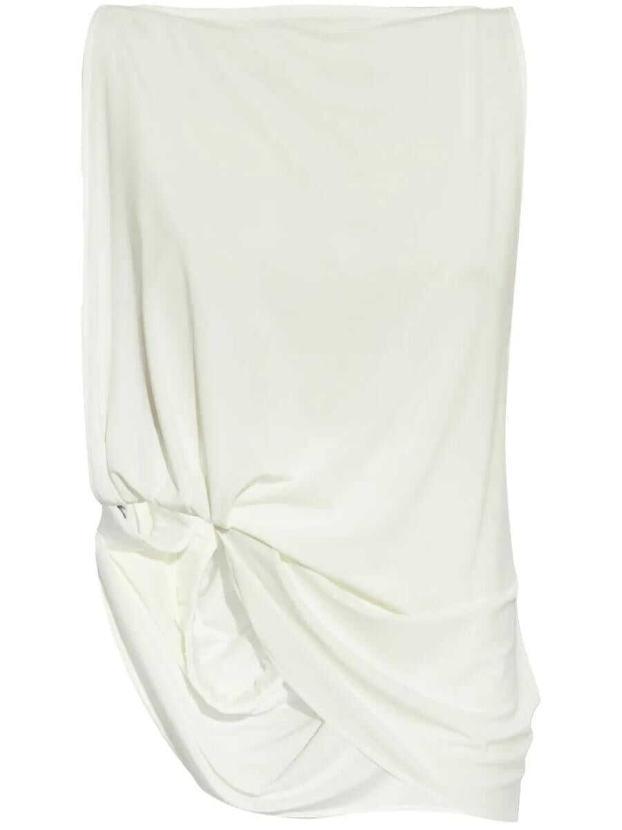 Topuri JACQUEMUS Jacquemus Peplum Top WHITE Femei (BM 17562219) 1
