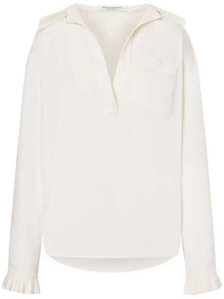 Camasi Philosophy Philosophy Di Lorenzo Serafini Shirts Blue Femei (BM 17562312) 1