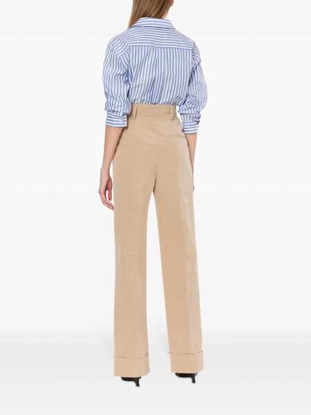 Pantaloni casual Philosophy Philosophy Di Lorenzo Serafini Trousers Beige Femei (BM 17562324) 3
