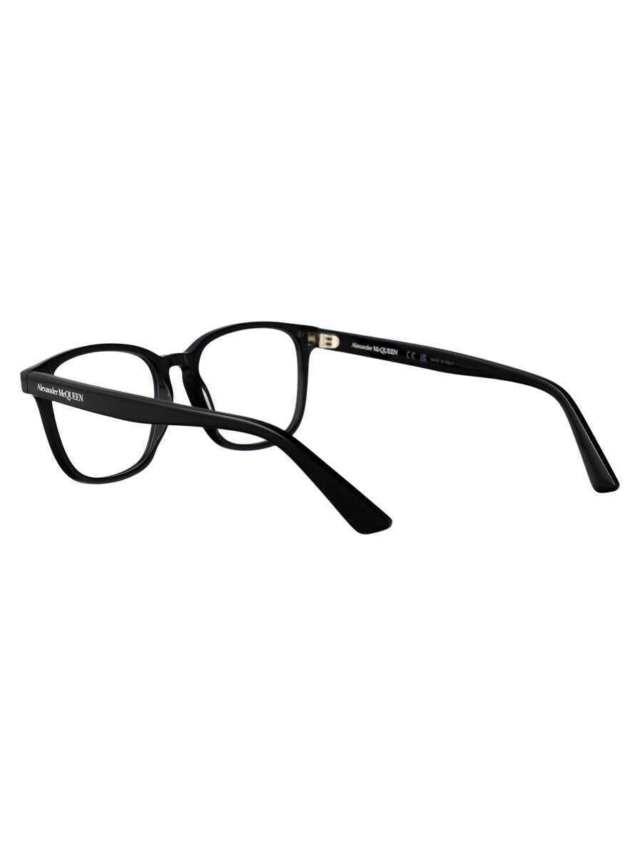 Ochelari de soare Alexander McQueen Alexander McQueen Optical 001 BLACK BLACK TRANSPARENT Barbati (BM 17562618) 4