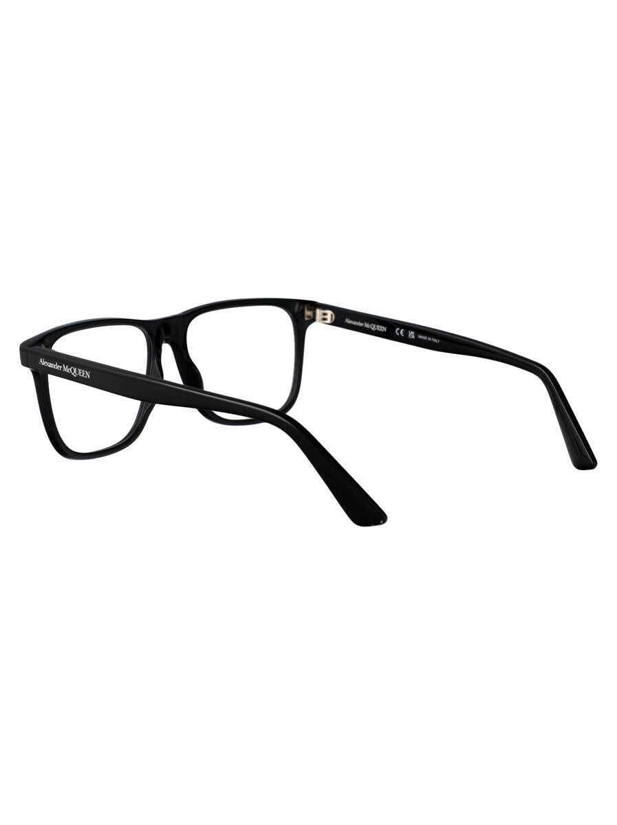 Ochelari de soare Alexander McQueen Alexander McQueen Optical 001 BLACK BLACK TRANSPARENT Barbati (BM 17562621) 4