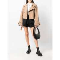 Genti de umar COPERNI Dama - Genti de umar COPERNI Coperni Lather Swipe Bag In Black Black Femei (BM 17563602) - B-mall.ro