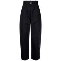 Pantaloni casual Studio Nicholson Round Leg Cotton Trousers Femei