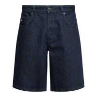 Pantaloni Emporio Armani Denim Cotton Bermuda Trousers Barbati