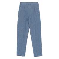 Pantaloni Emporio Armani Linen Trousers Barbati