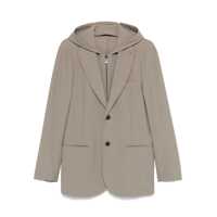 Sacouri Emporio Armani Exclusive Nylon Single-Breasted Blazer Barbati