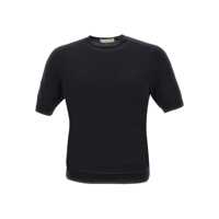 Pulovere Filippo De Laurentiis Short Sleeves Crew Neck Sweater Clothing Barbati