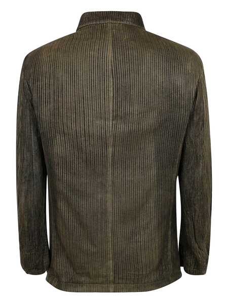 Sacouri Giorgio Brato Giorgio Brato Veg Lamb Leather 5 Buttons Blazer Clothing GREEN Barbati (BM 17564937) 2