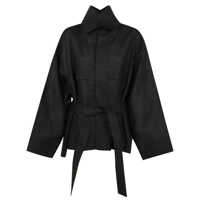 Geci Issey Miyake Hempen Jacket Clothing Femei