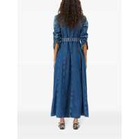 Imbracaminte Dama pagina 634 - Rochii Ganni Ganni Maxi Denim Dress BLUE Femei (BM 17565306) - B-mall.ro