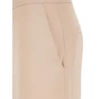 Pantaloni Jucca Dama - Pantaloni casual Jucca Pink Pants With Hidden Front Closure And Side Pockets In Viscose Woman PINK Femei (BM 17565357) - B-mall.ro