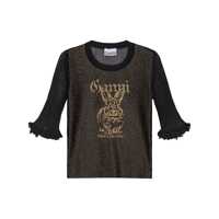 Pulovere Ganni Bunny Crewneck Top Femei