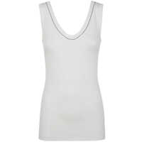 Topuri Brunello Cucinelli V Neck Tank Top Clothing Femei
