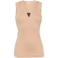 Topuri Brunello Cucinelli V Neck Top Clothing Femei