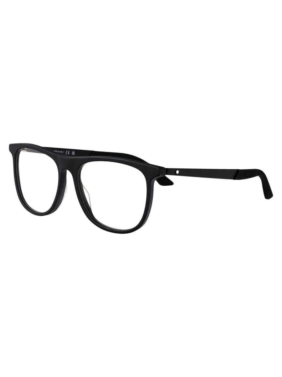 Ochelari de soare Montblanc Montblanc Optical 001 BLACK BLACK TRANSPARENT Barbati (BM 17566071) 2