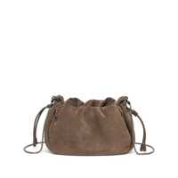 Genti de umar Brunello Cucinelli 'Bucket Mellow' Mini Crossbody Bag Femei