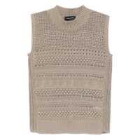 Paltoane Fabiana Filippi Cotton Waist Coat Femei