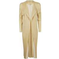 Cardigane Pleats Please Issey Miyake Merry Bicolor Long Scarf Cardigan Clothing Femei
