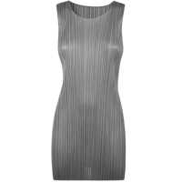 Rochii Pleats Please Issey Miyake Basics Sleeves Less Mini Dress Clothing Femei