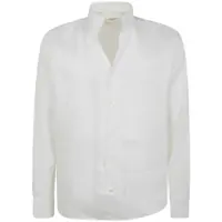 Camasi Tintoria Mattei Guru High Neck Linen Shirt Clothing Barbati