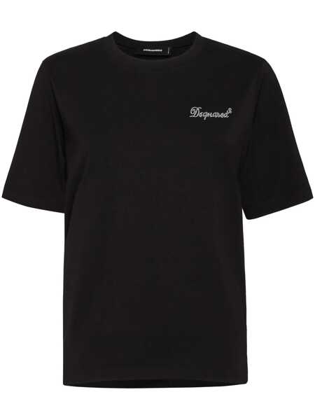 Topuri DSQUARED2 DSQUARED2 T-Shirts Black Femei (BM 17567628) 1