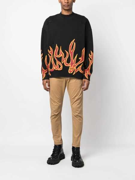 Pantaloni DSQUARED2 DSQUARED2 Trousers Beige Barbati (BM 17567640) 2