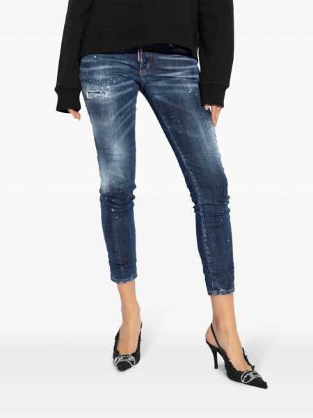 Blugi DSQUARED2 DSQUARED2 Jeans Navy Femei (BM 17567649) 3