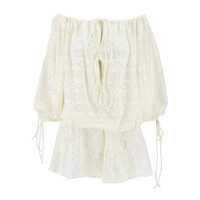 Salopete The Andamane Wilma Long Sleeve Playsuit Femei