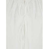 Imbracaminte THE ANDAMANE Dama - Topuri THE ANDAMANE Wilma White Top With Long Balloon Sleeves In Cotton Woman WHITE Femei (BM 17568066) - B-mall.ro