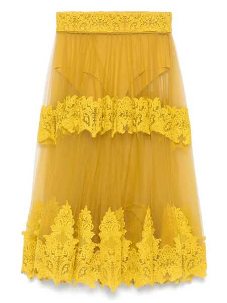 Fuste Elisabetta Franchi SKIRT Yellow Femei (BM 17568627) 1