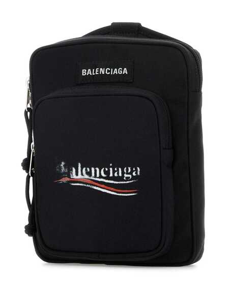 Genti tip postas Balenciaga Explorer crossbody bag Black Barbati (BM 17568702) 3
