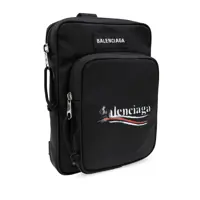 Genti tip postas pentru Barbati - Genti tip postas Balenciaga Explorer crossbody bag Black Barbati (BM 17568702) - B-mall.ro