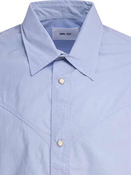 Camasi casual NN.07 Joe Shirt Light blue Barbati (BM 17568777) 3