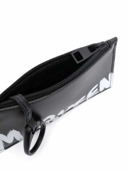 Portofele Alexander McQueen Wallets & Card holders Black Barbati (BM 17568888) 3